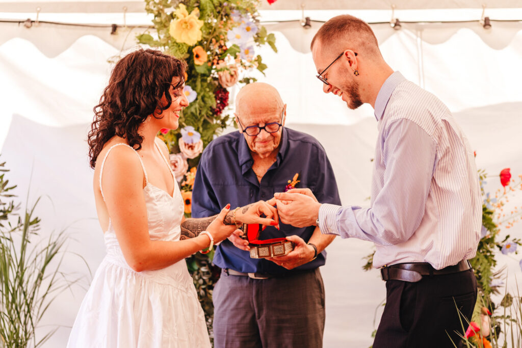 UN MARIAGE FUNKY COLORÉ DANS LE HAUT-RHIN