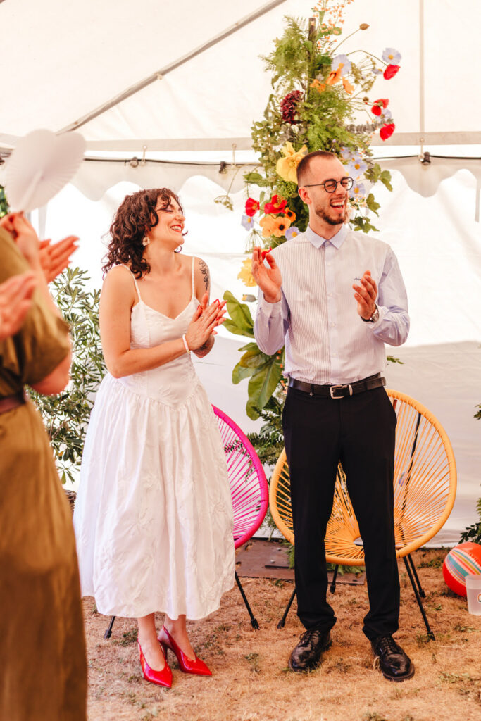 UN MARIAGE FUNKY COLORÉ DANS LE HAUT-RHIN